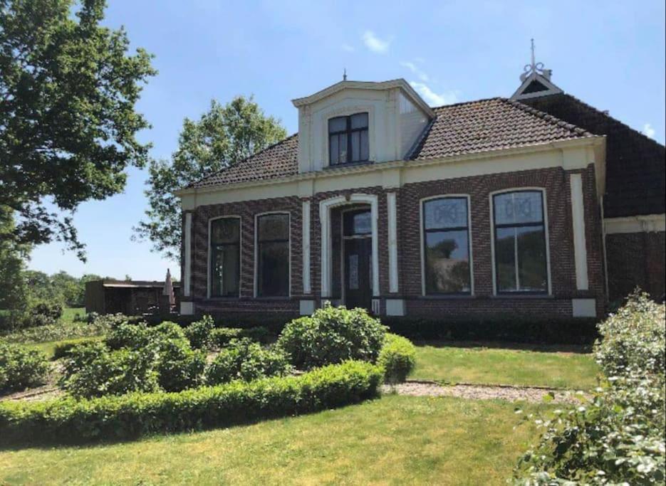 Statige Boerderijwoning Met Vrij Uitzicht En Tuin Vila Hoogzand Exterior foto