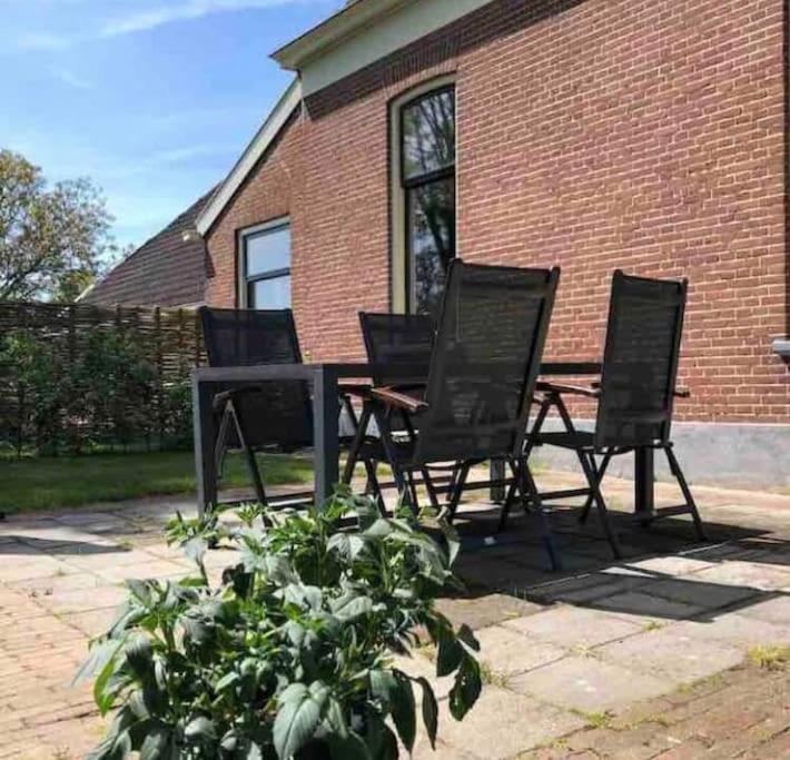 Statige Boerderijwoning Met Vrij Uitzicht En Tuin Vila Hoogzand Exterior foto